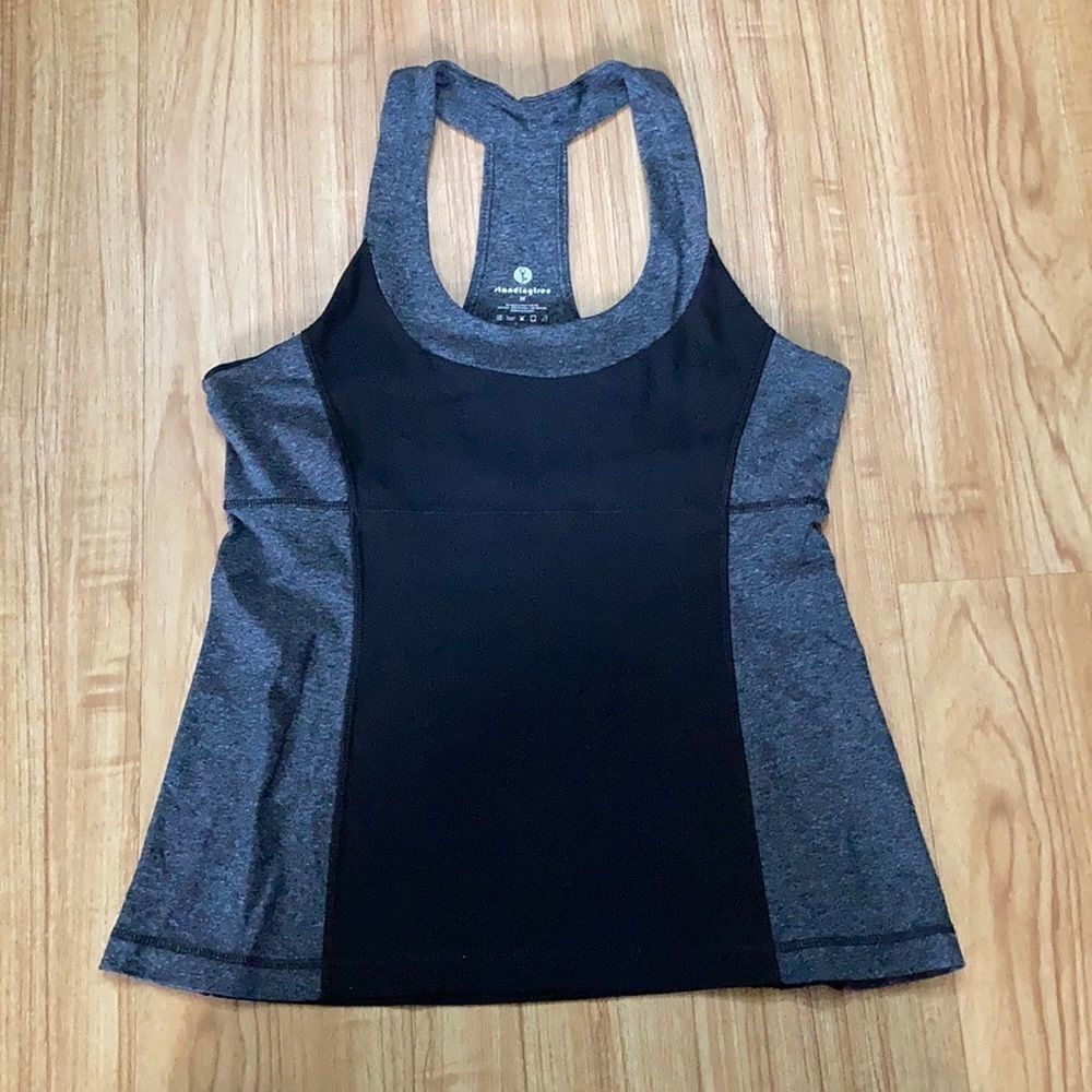 Grey & Black Sport Tank EUC